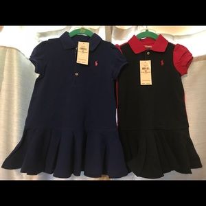 Ralph Lauren 24M - 2 Casual Dresses NWT Super Cute